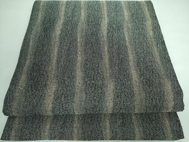 平和屋本店□極上 西陣 とみや織物謹製 とみや帯 両面 全通柄袋帯 点彩  