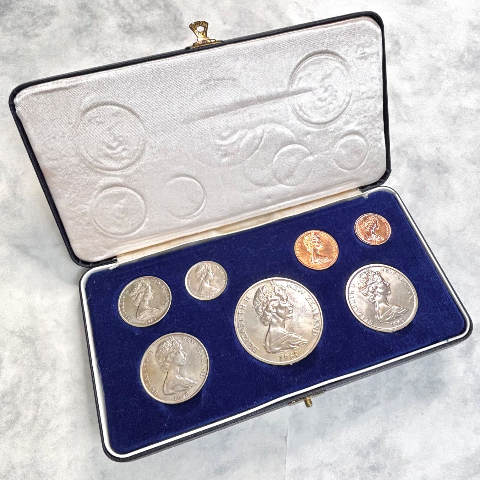 ニュージーランド⭐️1969年公式コインセット】 NEW ZEALAND COOK
