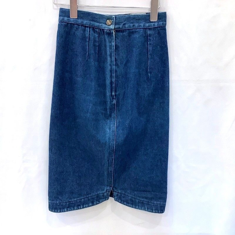 FENDI ヴィンテージ フェンディ デニム スカート サイズ38 JA-23632