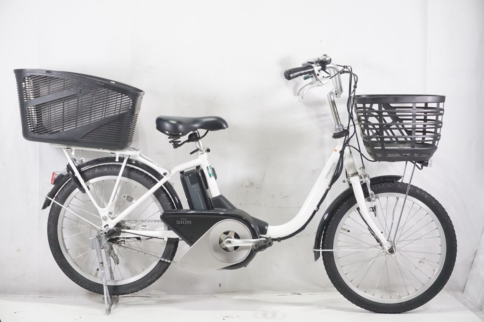 30】電動自転車 YAMAHA PAS SION シオン ホワイト 20インチ SOLD OUT