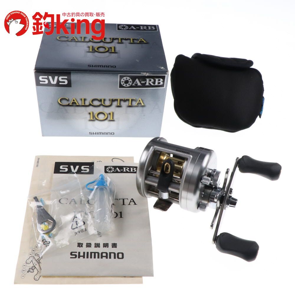 SHIMANO - 【中古/美品】 シマノ 05 カルカッタ 101   /W050M シマノ 05 カルカッタ 101 /W050M 美品 ブラックバス バス バス