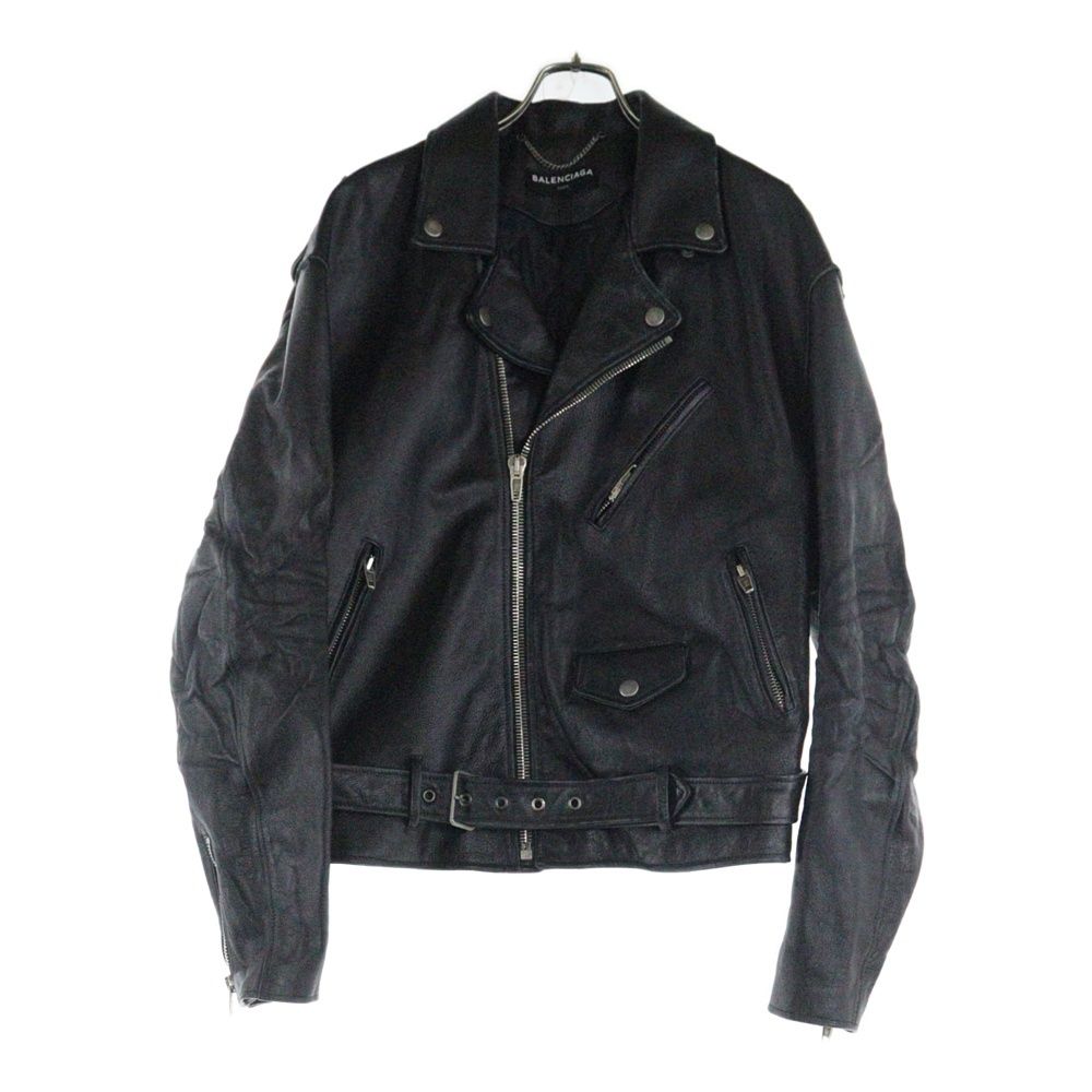 BALENCIAGA (バレンシアガ) 17AW オーバーサイズ レザー ダブル