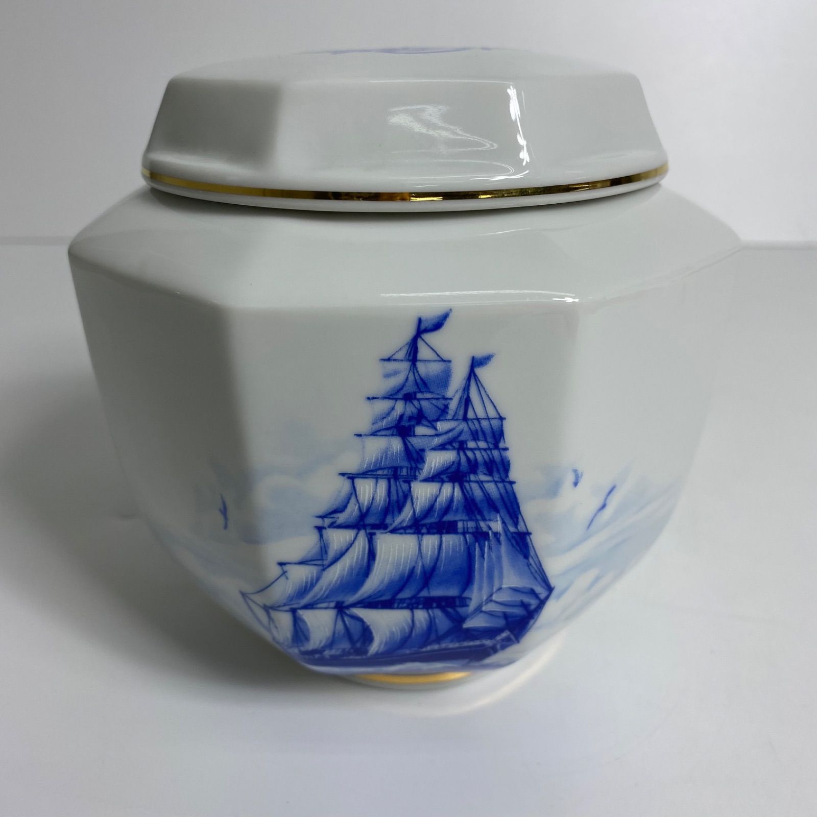 トワイニング R. Twining & Co. 紅茶 茶葉入れ 英国製 陶器