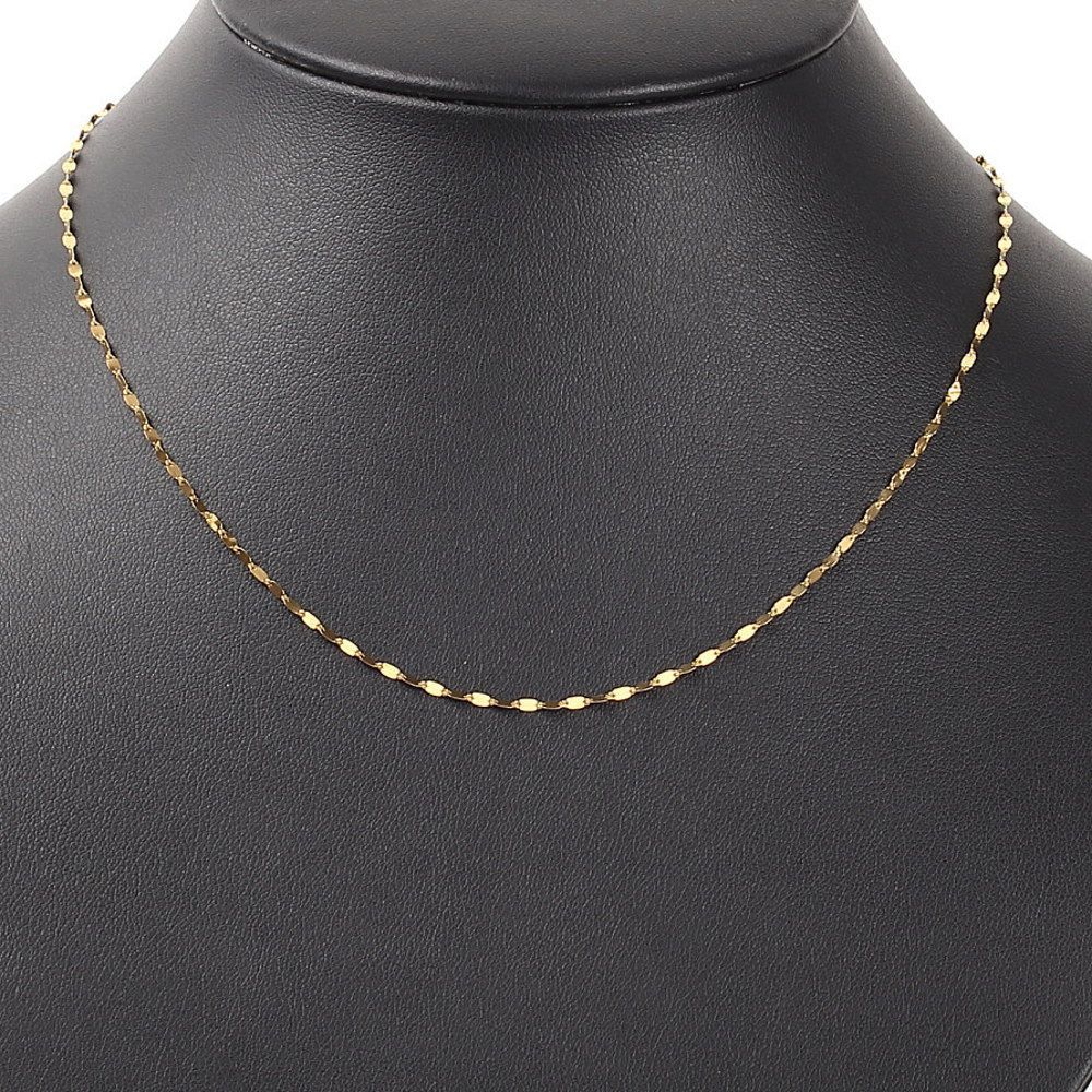 純金 ックレス ペタル チェーン 42cm 造幣局検定刻印入 k24-pet42