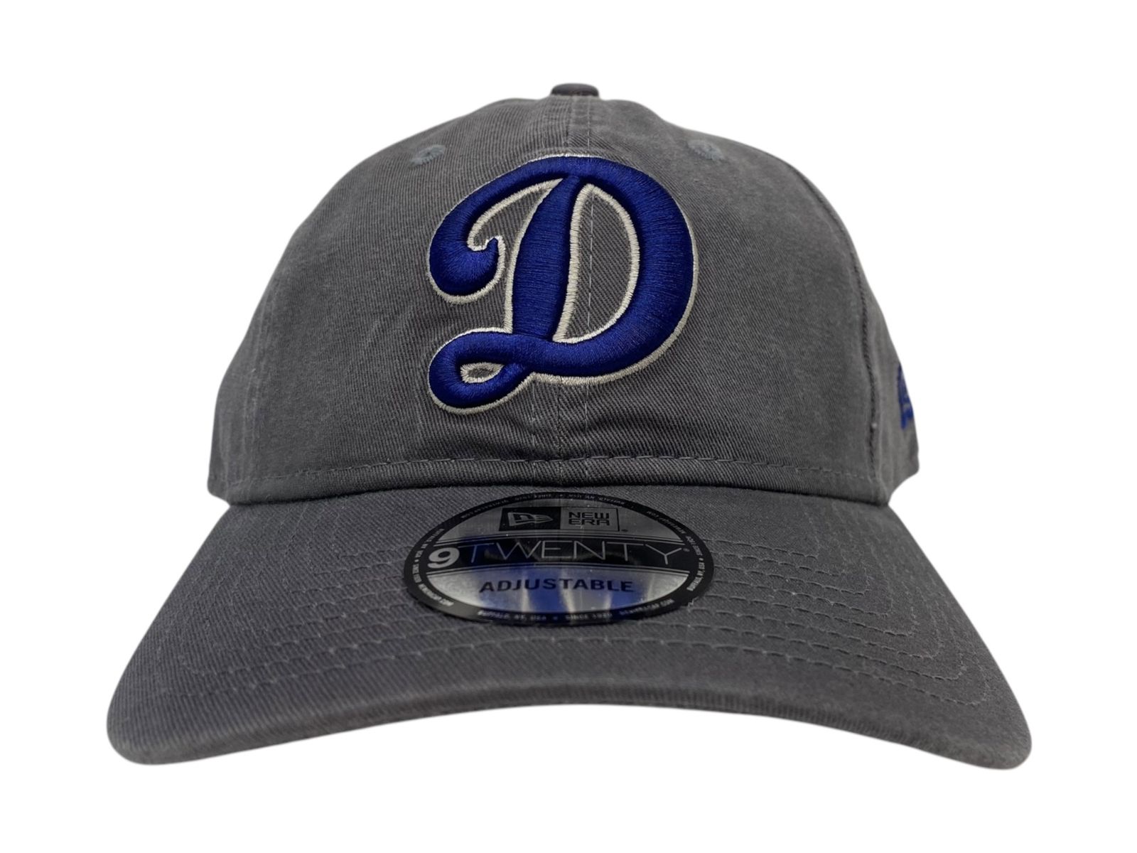 NEWERA (ニューエラ) 9TWENTY ロサンゼルス・ドジャース ベースボールキャップ CAP MLB Dロゴ 11591587 F チャコール ウィメンズ/009