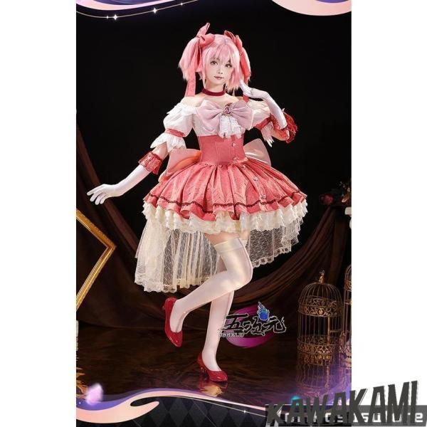 三分妄想 魔法少女まどか☆マギカ 鹿目まどか コスプレ 衣装 Sサイズ 鹿