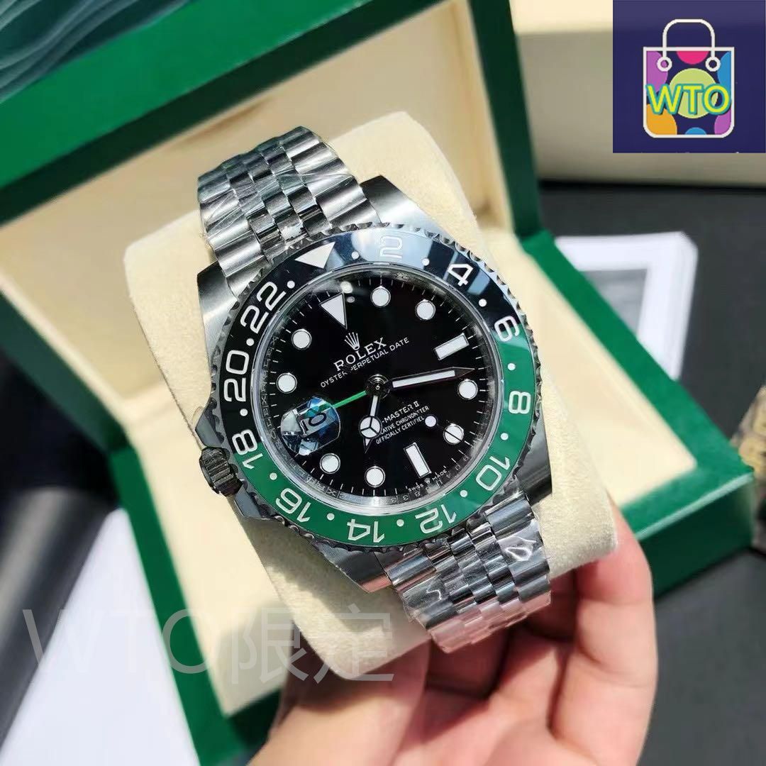 ROLEX GMTマスターII 掛け時計　新品未使用 新品未使用 GTMマスターII ペプシ ロレックス 掛け時計 非売品 拡大鏡