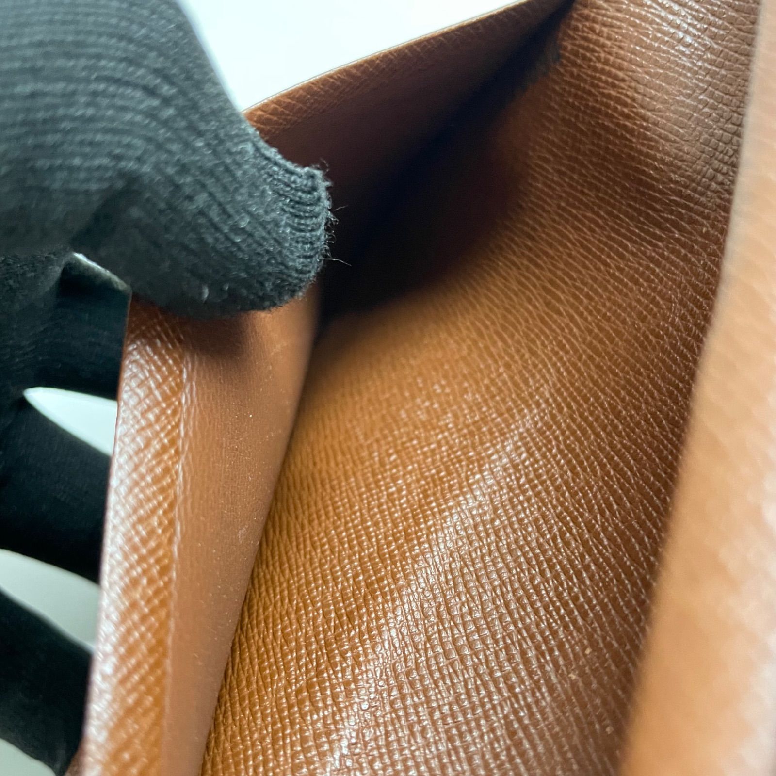 ルイヴィトン　折り財布　Ｌ字ジップ　トレゾール 1671 LOUIS VUITTON ルイヴィトン モノグラム 折り財布 L字