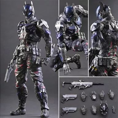 【プレイアーツ改】アーカムナイト ✩ビルダー系おじ様バットマン／中古品 プレイアーツ改】アーカムナイト ✩ビルダー系おじ様バットマン