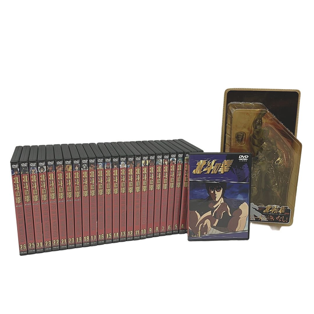 北斗の拳 DVD 全26巻 ラオウ 特典フィギュア セット アニメ 映像 C10435205
