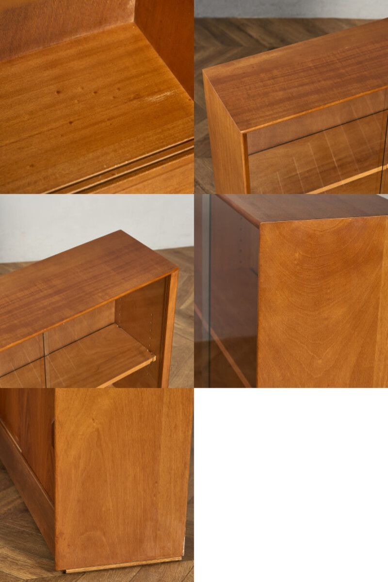 ハーバート E ギブス Herbert E. Gibbs ヴィンテージ ガラスキャビネット ガラス 94362 WWW_KANDAIZUMI_COM