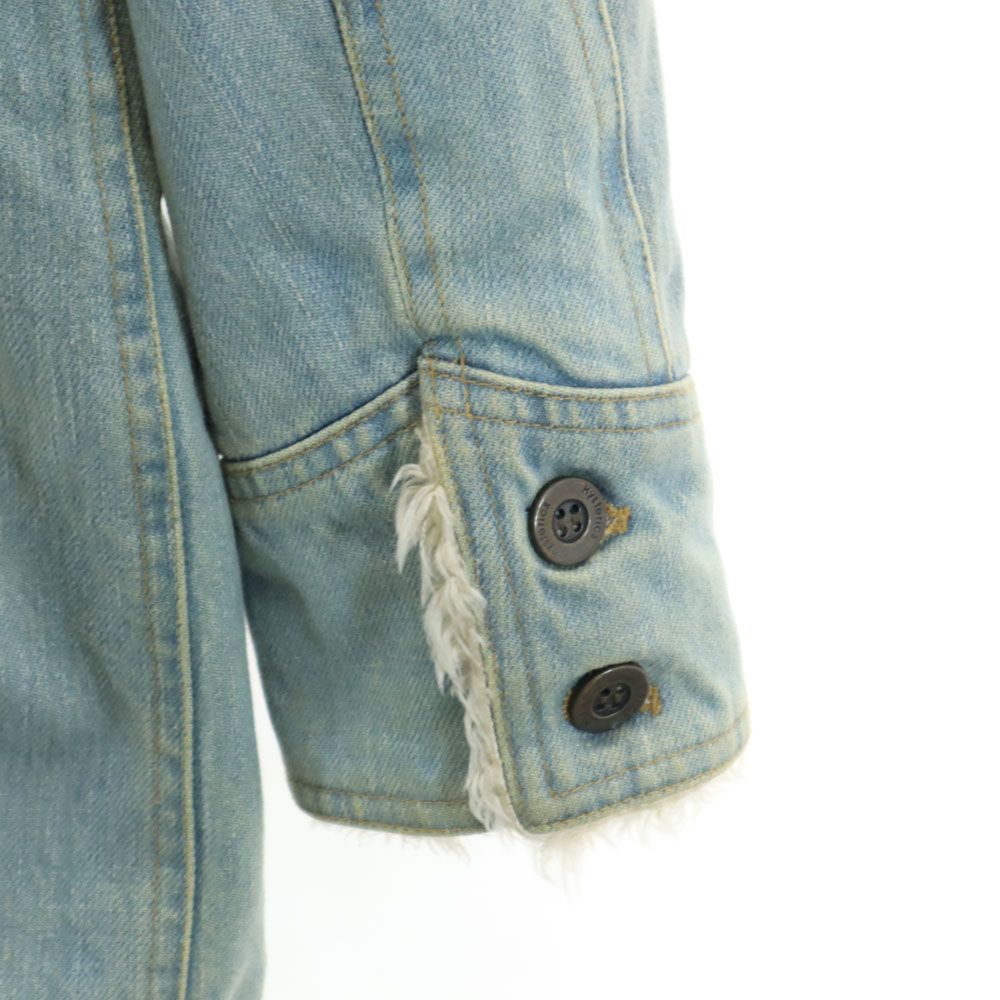 ヒステリックス 日本製 デニムジャケット FREE アイスブルー