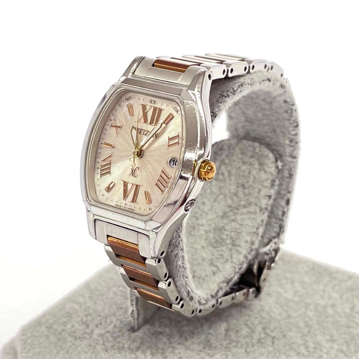 【電波ソーラー、美品】シチズン　クロスシー チタン　H058-T021239 クロスシー エコドライブ 腕時計 電波 ソーラー H058-T021239