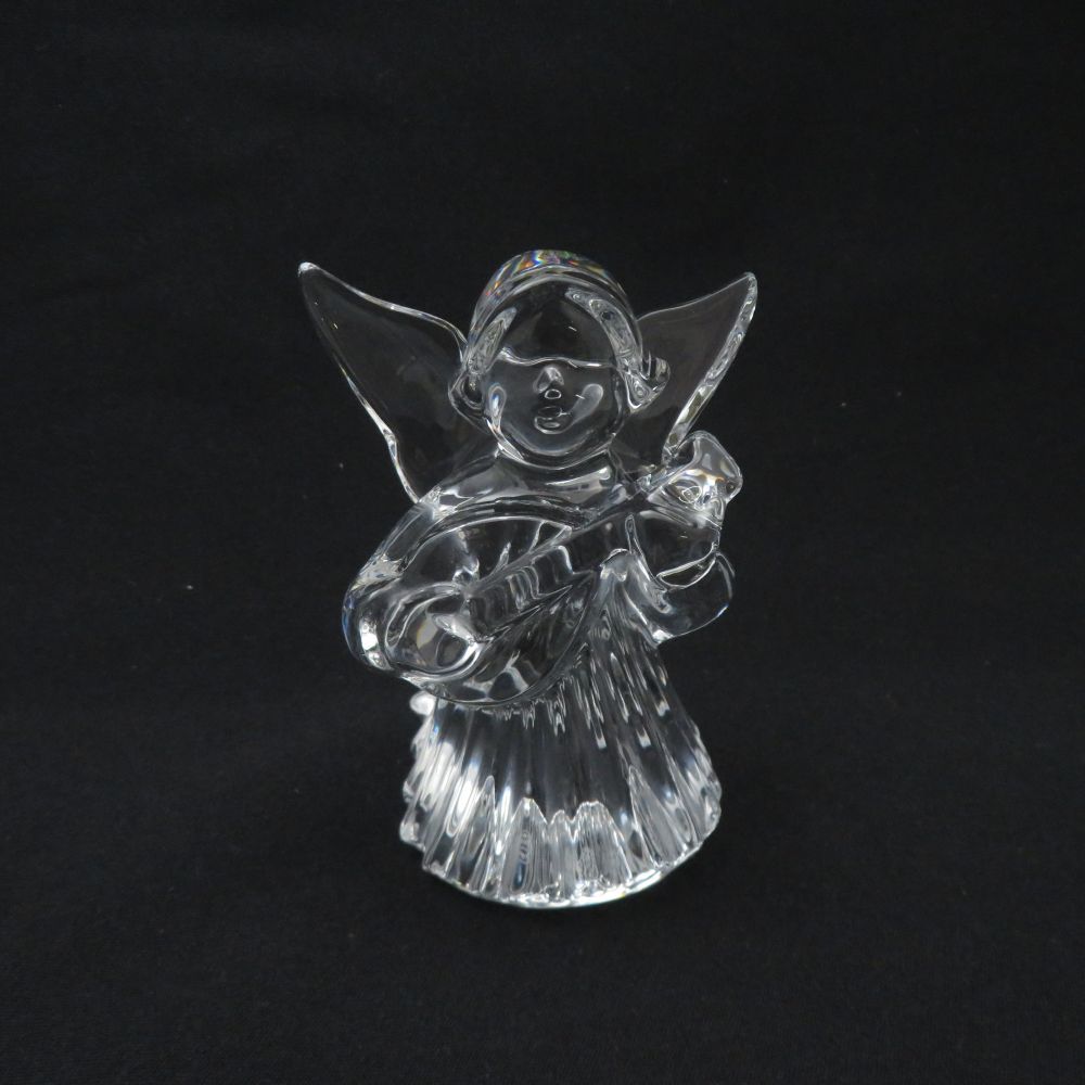美品 Baccarat バカラ エンジェル クリスタルオブジェ