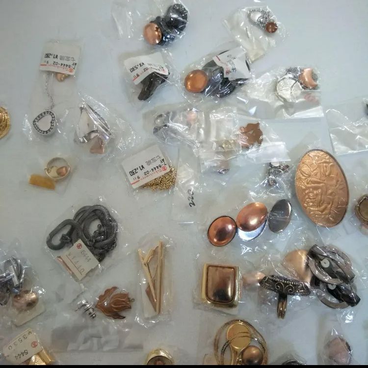 K068 七宝焼アクセサリー素材　大量100点セット K113七宝焼アクセサリーパーツ素材大量95点セット - メルカリ