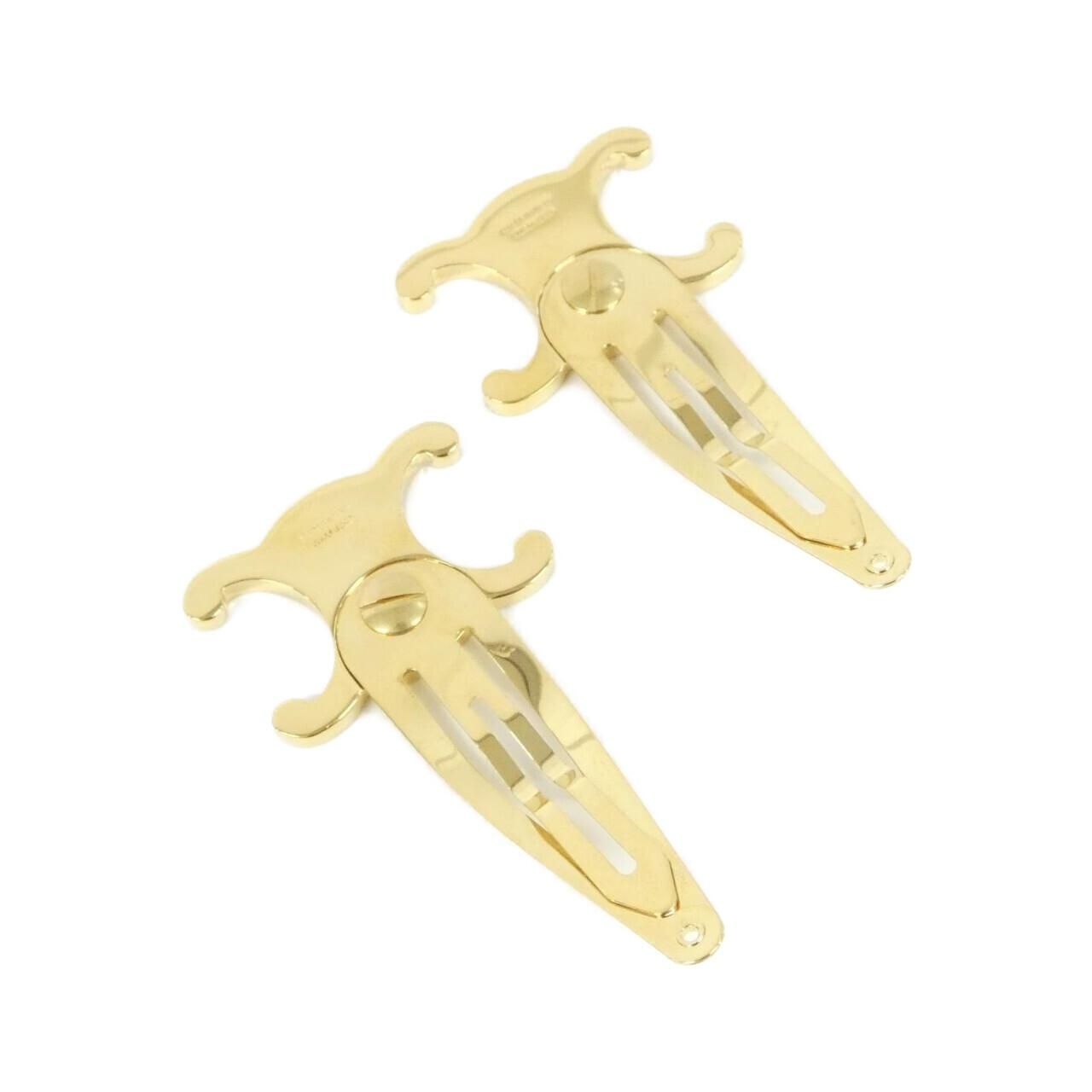 セリーヌ トリオンフ スナップ クリップ 46Z656BSL ヘアークリップ