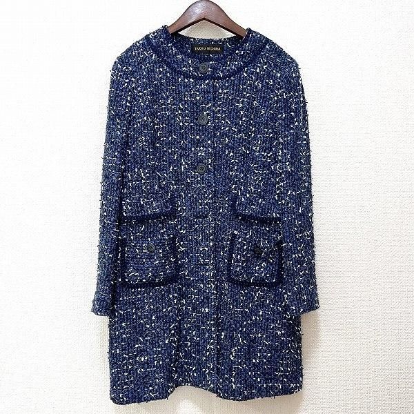 NAOKO TAKAI ネイビー　コート　新品　タグ付き レディース ダッフルコート ネイビー | 五代目 匠工房