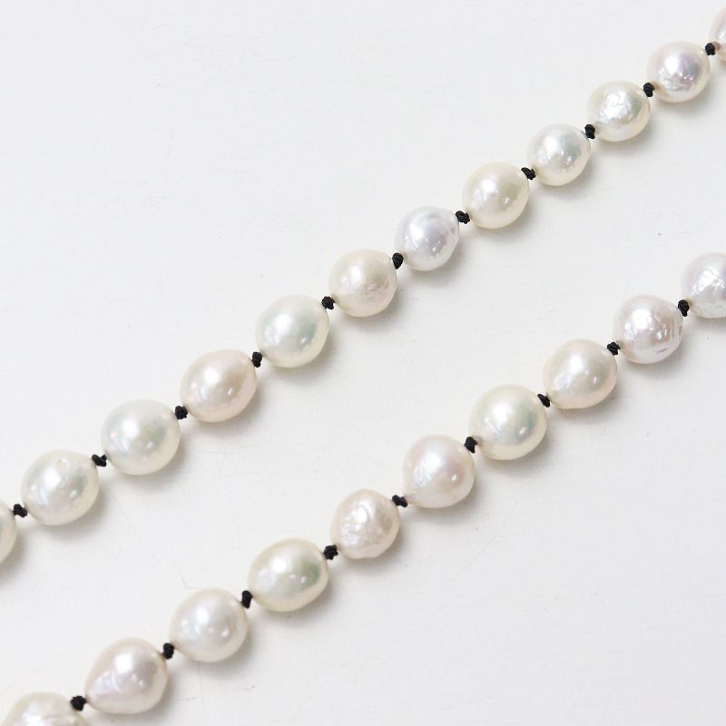 美品 定価53900円 2023年 イレーヴ YLEVE BAROQUE PEARL NECKLACE  