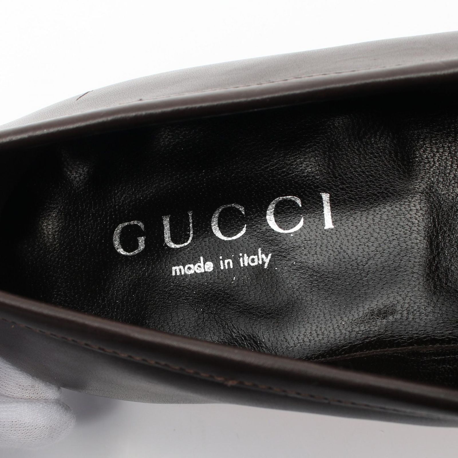 グッチ GUCCI ローファー ホースビット 015938 レザー ホースビット 