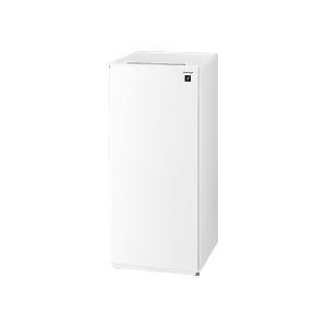 4営業日で発送 SHARP シャープ シャープ FJHF13H 冷凍庫 126L どっちもドア W スノーホワイト FJ-HF13H