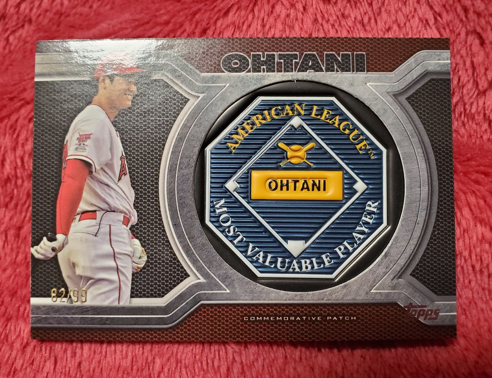 超レア 】topps 大谷翔平 MVP 99シリアルナンバー - メルカリ