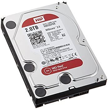 【中古】WD HDD 内蔵ハードディスク 3.5インチ 2TB WD Red NAS用 WD20EFRX SATA3.0 5400rpm 3年保証