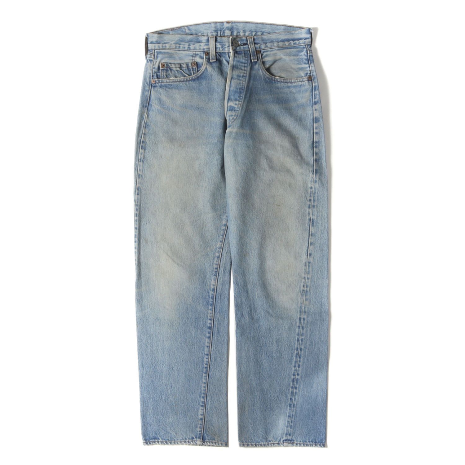 80s リーバイス赤耳サイズ表記32×34ビンテージ 80s Levi's DEAD STOCK