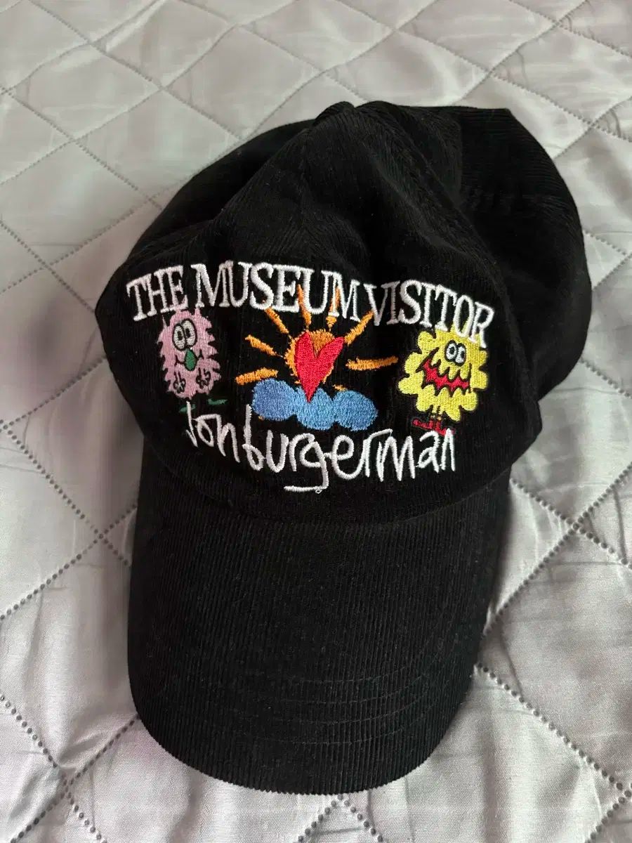 THE MUSEUM VISITOR キャップ THE MUSEUM VISITOR RABBIT EMBROIDERY CAP DEEP NAVY 15105