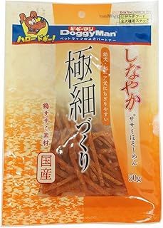 まとめ買い ドギーマン しなやかササミほそーめん 50g 犬用おやつ ×12