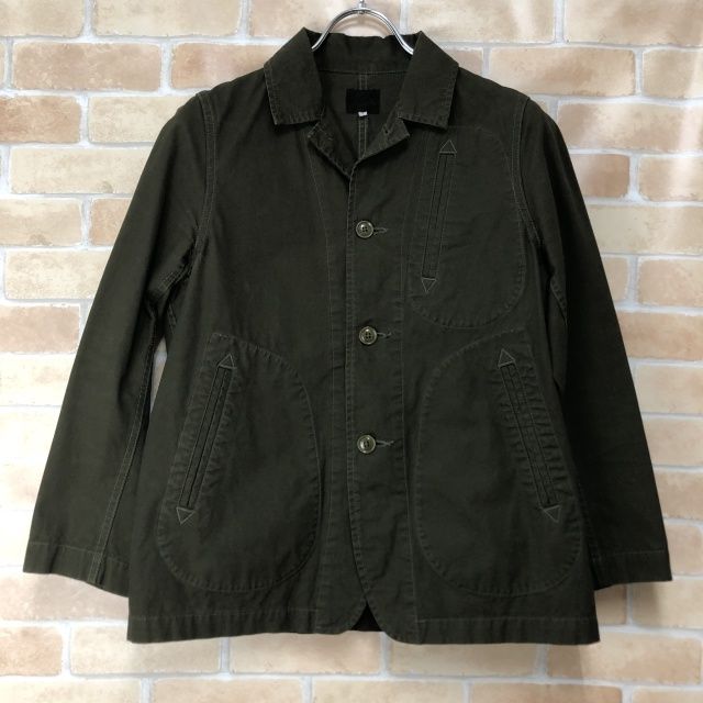 【中古】 NEEDLES ニードルズ ミリタリージャケット カバーオール グリーン系 1 111386538