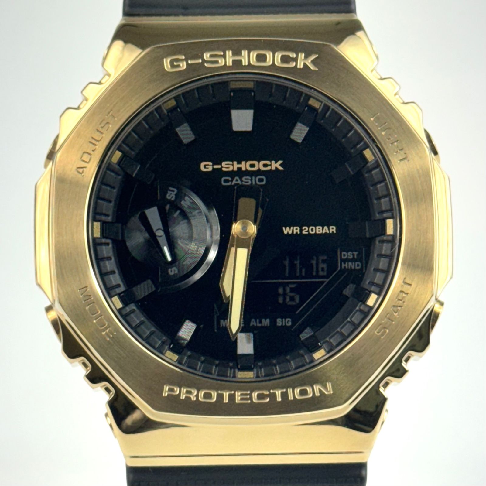 美品】カシオ G-SHOCK ジーショック 2100シリーズ GM-2100G-1A9JF 