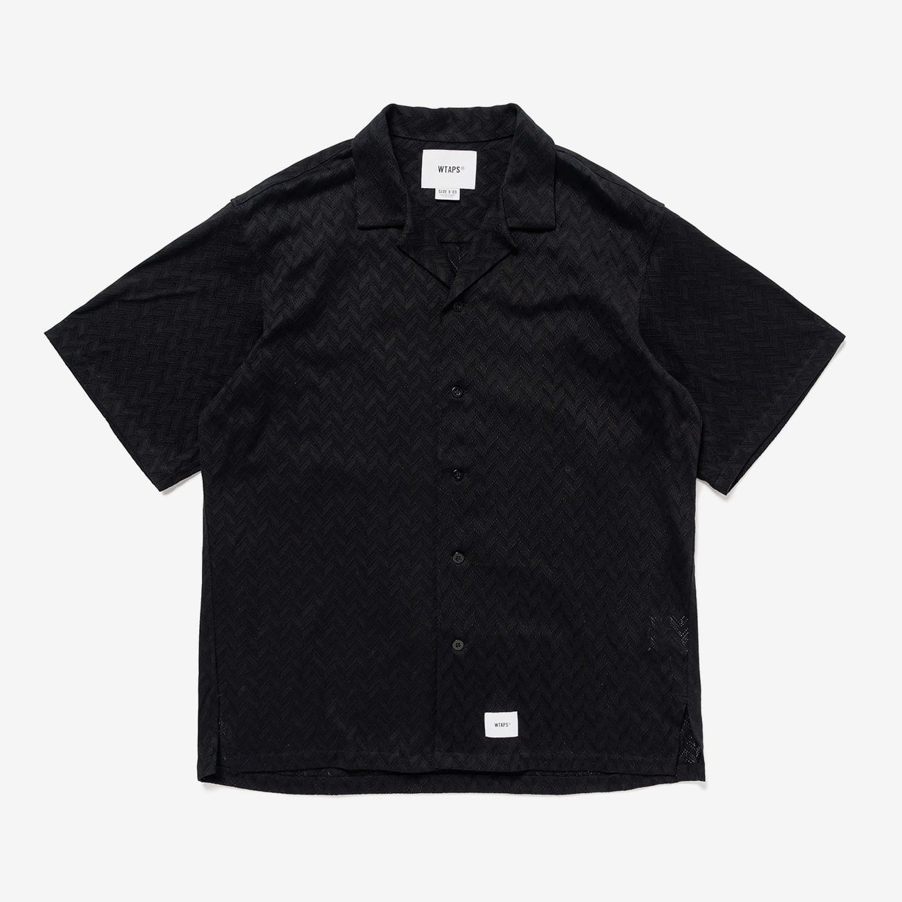 WTAPS TXT SS CTPL HERRINGBONE TEXTILE 半袖シャツ 251TQDT-SHM08