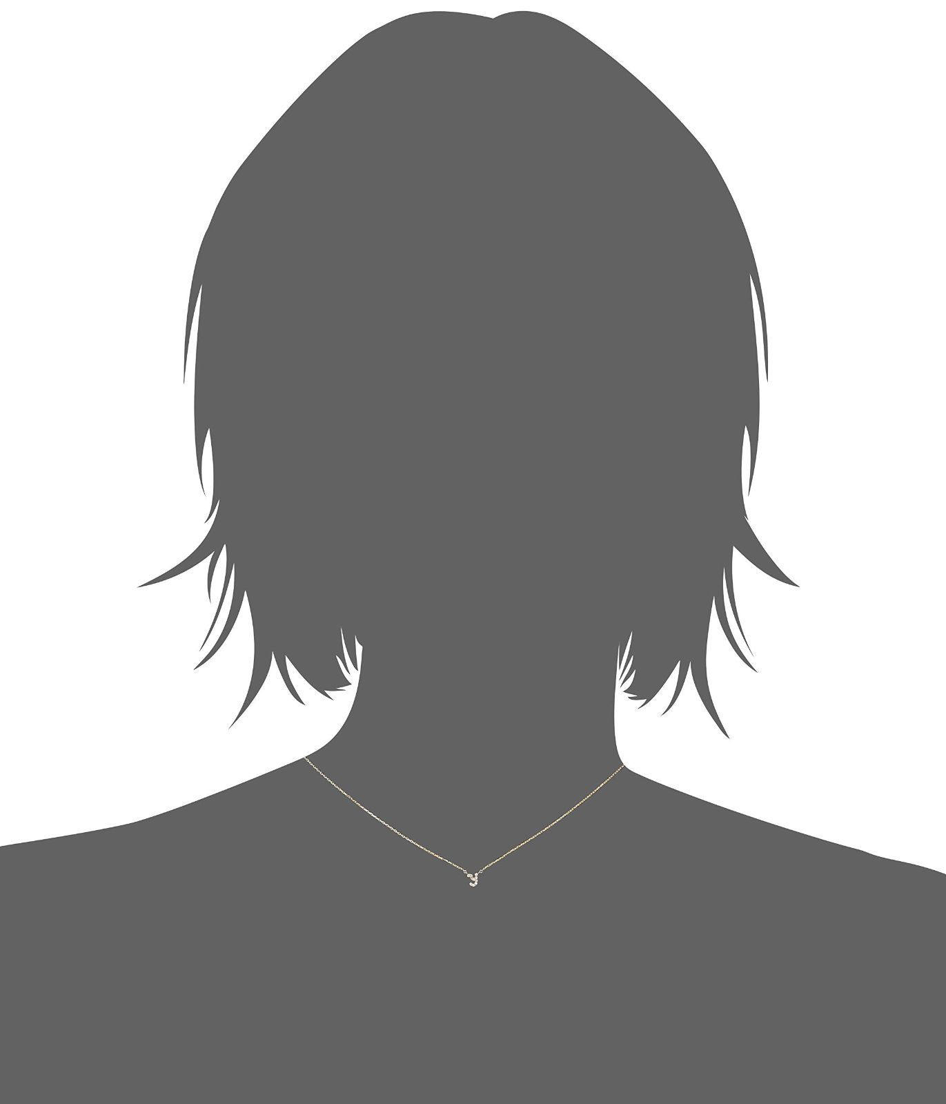 ディーコレクション 10金 ピンクゴールド ダイヤモンド イニシャルS