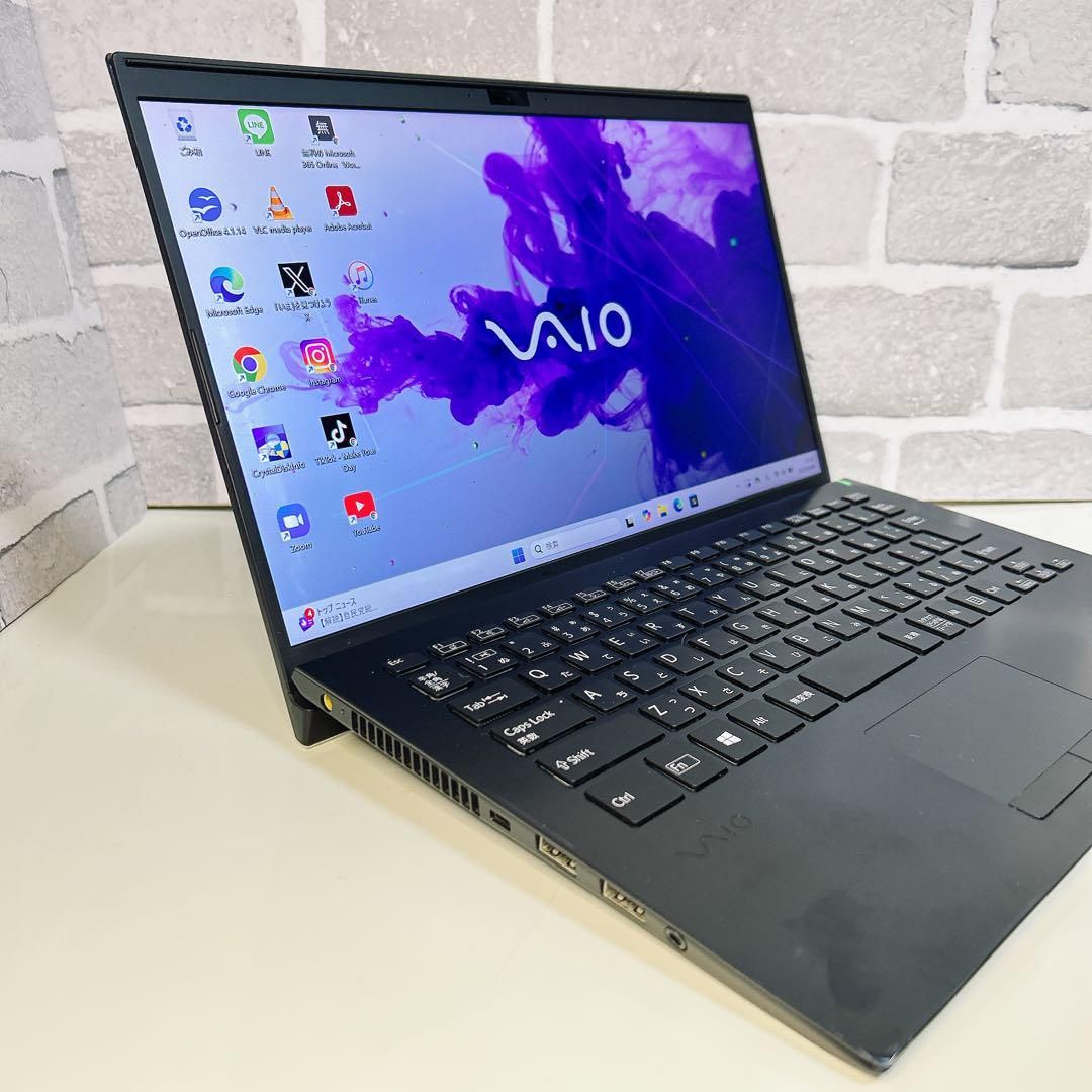 オフィス付き 美品 レッツノート バッテリー6h SSD 初期設定済 ノートPC Let's note Panasonic Let's - CF-SZ6 高性能 第7世代 Core i5