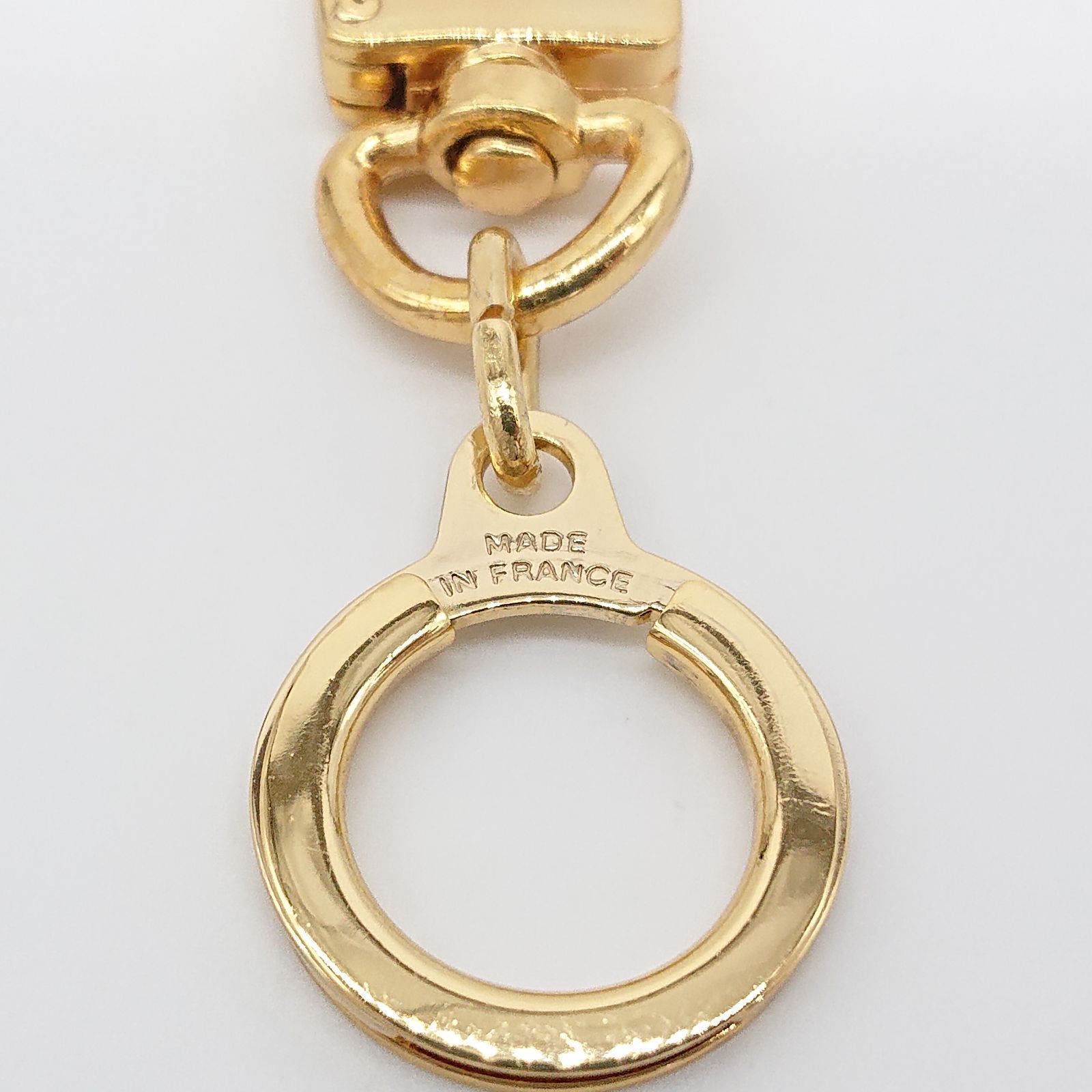 美品】LOUIS VUITTON ルイヴィトン キーリング バッグチャーム