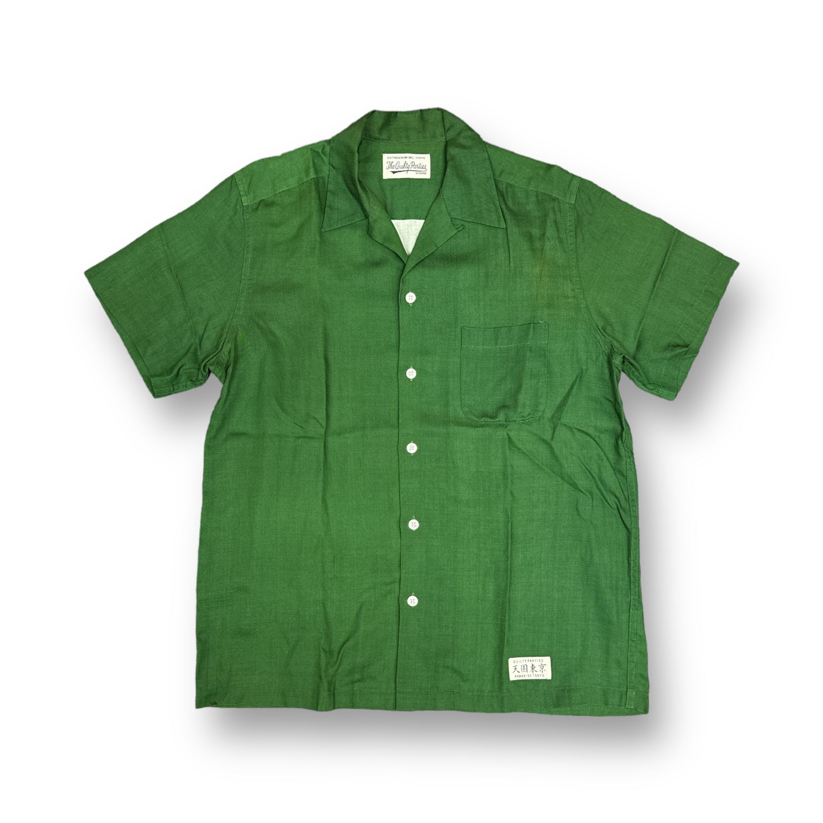 WACKO MARIA 18SS TIM LEHI S/S HAWAIIAN SHIRT コラボ 虎柄 髑髏柄 