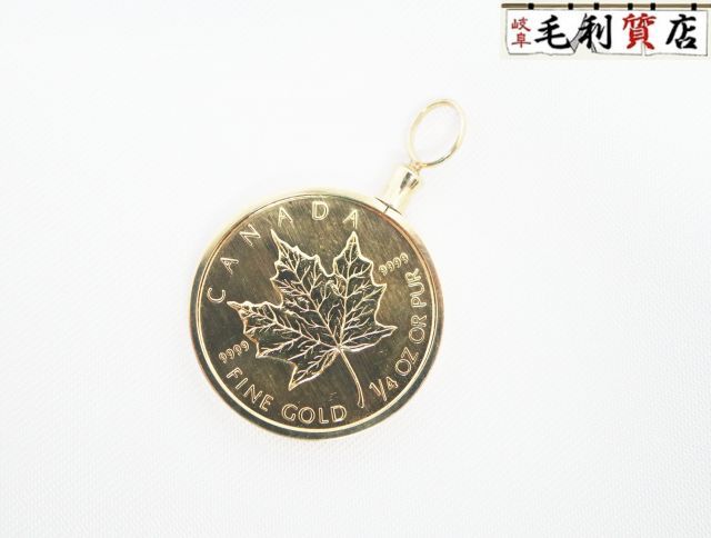 新品未使用　
カブ　K0シート K24YG イエローゴールド K18YG カナダ 10OZ エリザベス2世 メイプル