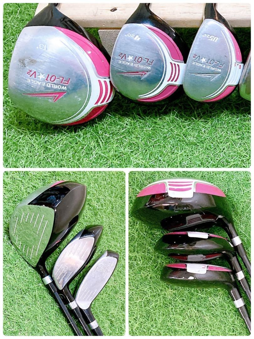 13.初心者オススメ レディースセット ゴルフクラブ 右利き 13.初心者