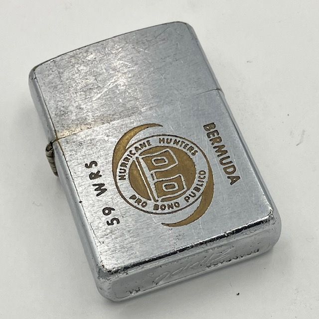 ZIPPO ビンテージ ジッポー 1958年～1960年 59 WRS BERMUDA PAT.2517191