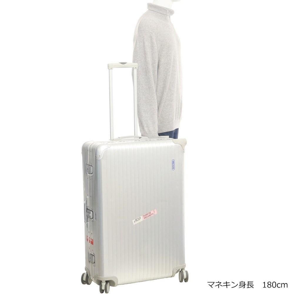 中古】リモワ RIMOWA トパーズ 6232 キャリーバッグ スーツケース シルバー【サイズ104L】【W56xH81xD27】【メンズ】 -  メルカリ