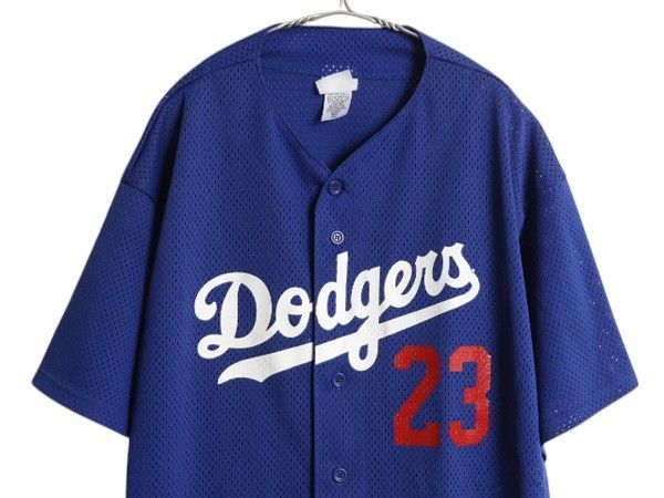 お得なクーポン配布中!】 ドジャース ベースボール シャツ メンズ XL 