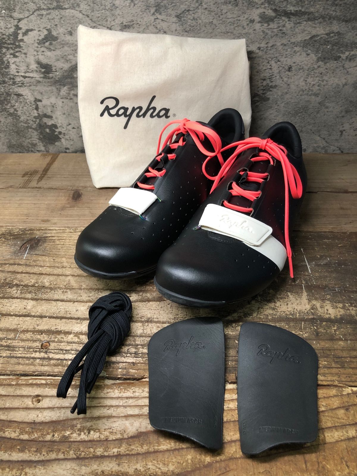 JB158 ラファ Rapha CLASSIC SHOE ビンディングシューズ 黒 EU43 3穴