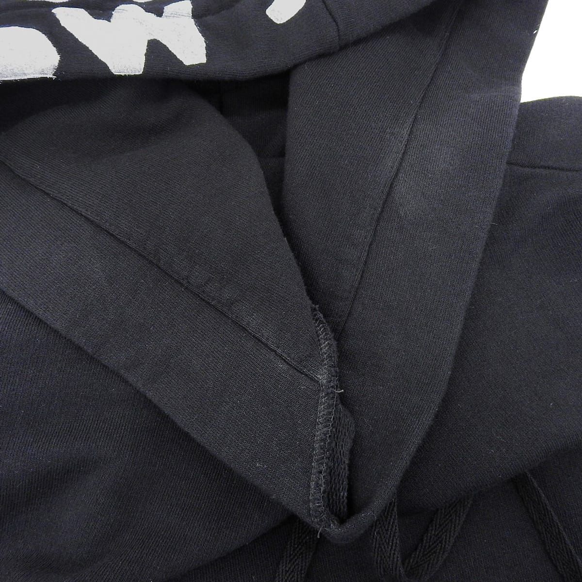 メゾンマルジェラ AIDS チャリティー プリント フーディ S29GU0021 レディース ブラック Maison Margiela 【中古】 【アパレル・小物】 メゾンマルジェラ AIDS チャリティー プリント フーディ