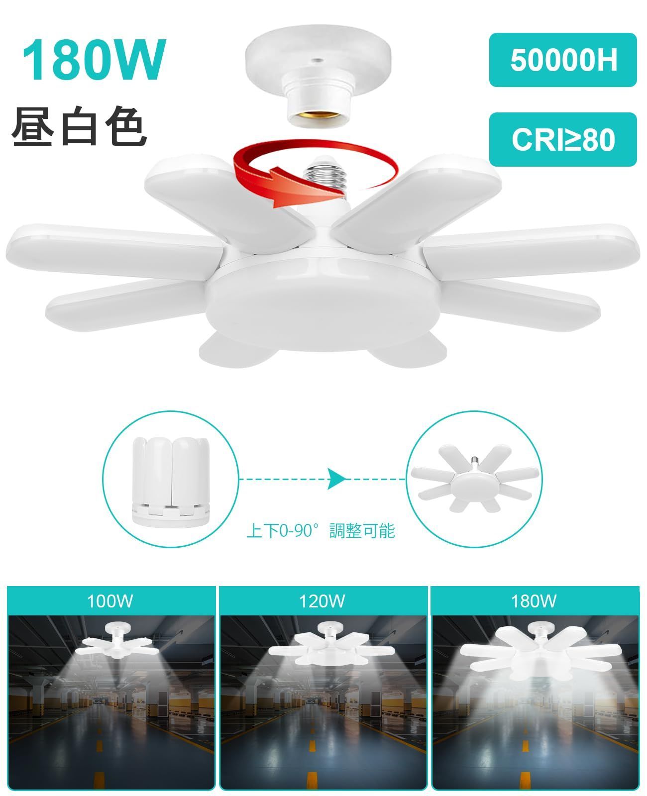 6500K 角度調節