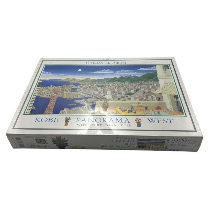 未開封品 THOMAS McKNIGHT トーマス・マックナイト KOBE PANORAMA WEST 神戸 パノラマ ウェスト ジグソーパズル ホビー 1000ピース 72×49cm 中古 W４ 未開封品 THOMAS McKNIGHT トーマス・マックナイト KOBE