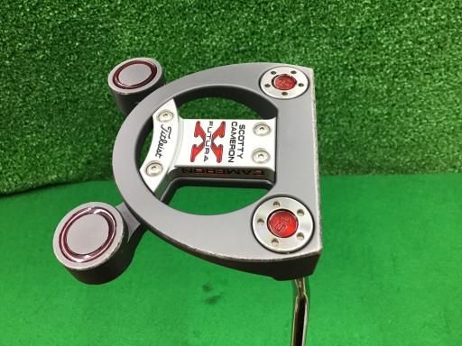 タイトリスト SCOTTY CAMERON FUTURA X 34インチ パター PT スチール フレックスその他 メンズ 男性用 右利き 右用 Cランク ゴルフクラブ