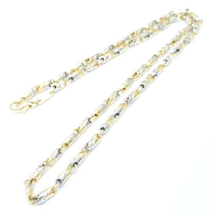 BVLGARI ブルガリ パッソドッピオ ネックレス K18YG イエローゴールドx  