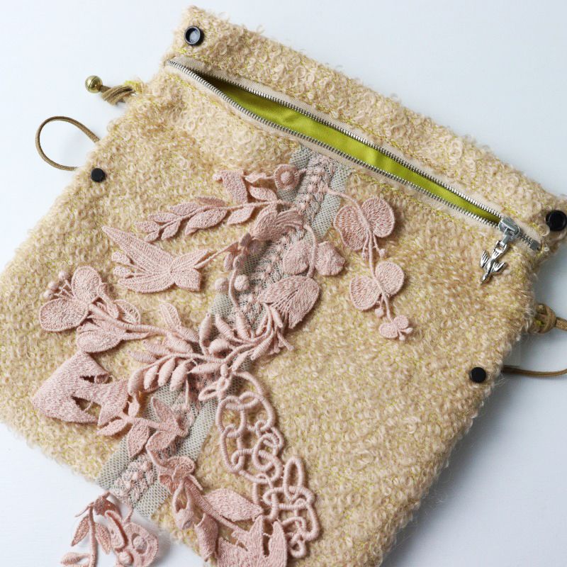 ミナペルホネンforest paradeバック　新品 未使用 ミナペルホネン mina perhonen financier bag forest
