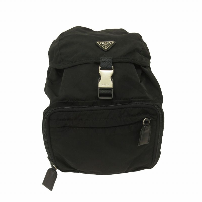 PRADA ミニリュック 黒 PRADA テスート ミニリュックサック
