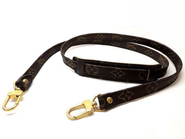 ヴィトン ショルダーストラップ □ モノグラム ゴールド金具 118cm